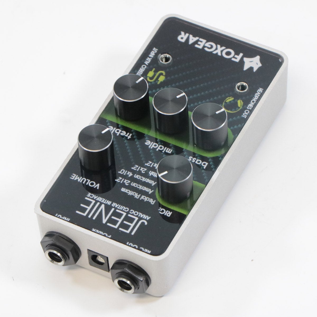 FOXGEAR JEENIE ギターインターフェース 動作確認済 AC付 中古】Foxgear / JEENIE アンプシミュレーター 【名古屋栄店