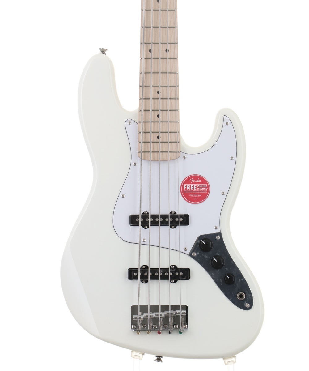 中古】SQUIER / Affinity Series Jazz Bass V Olympic White 【新宿店