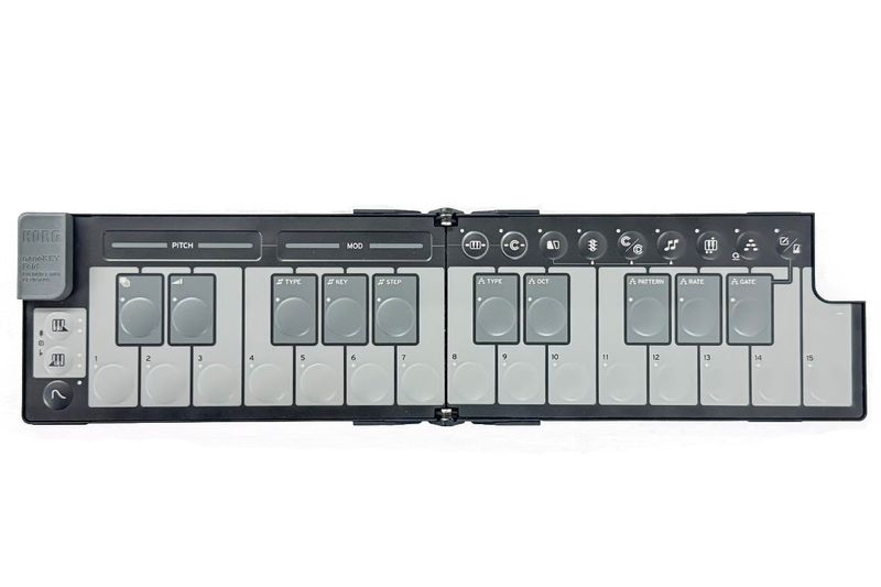 KORG コルグ / nanoKEY Fold BK (Black) FOLDABLE MIDI KEYBOARD【2級