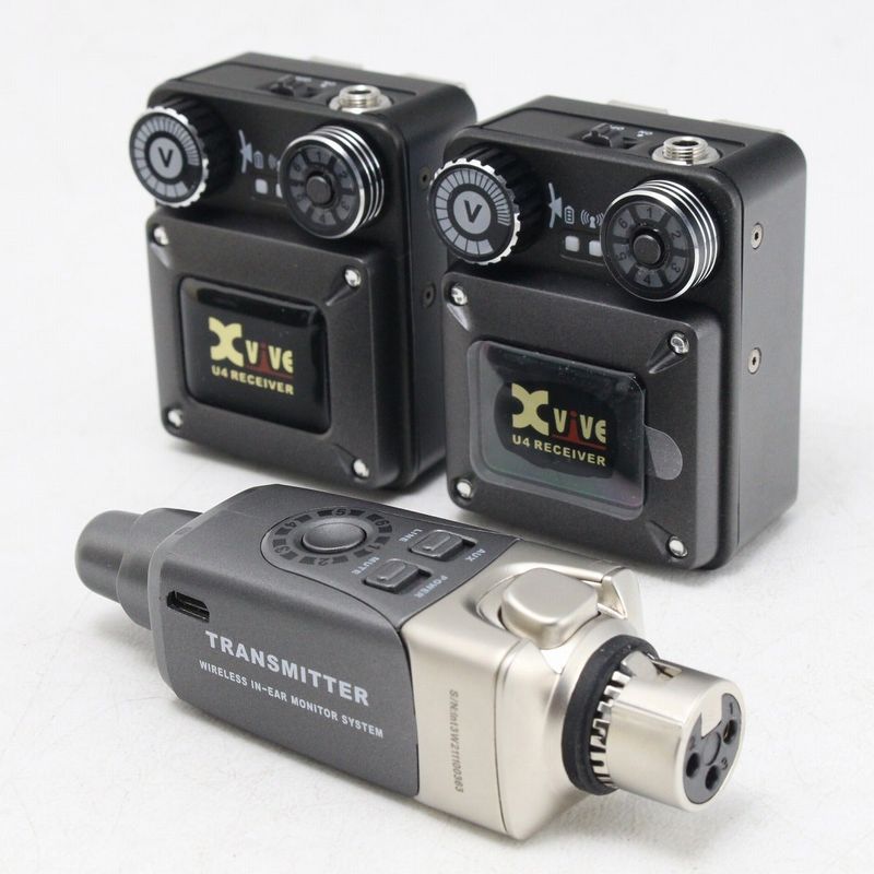 中古】 XVIVE / IN-EAR MONITOR Wireless System XV-U4R2 【御茶ノ水