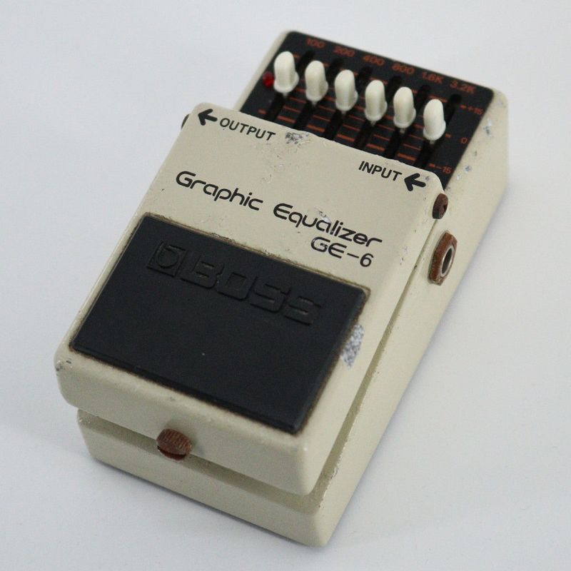 BOSS GE-6 Graphic Equalizer (箱あり) 中古】BOSS / GE-6 Equalizer 【渋谷店】 | イコライザー | イシバシ楽器