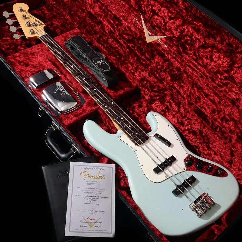 中古】Fender Custom Shop / 1964 Jazz Bass NOS Sonic Blue 2017