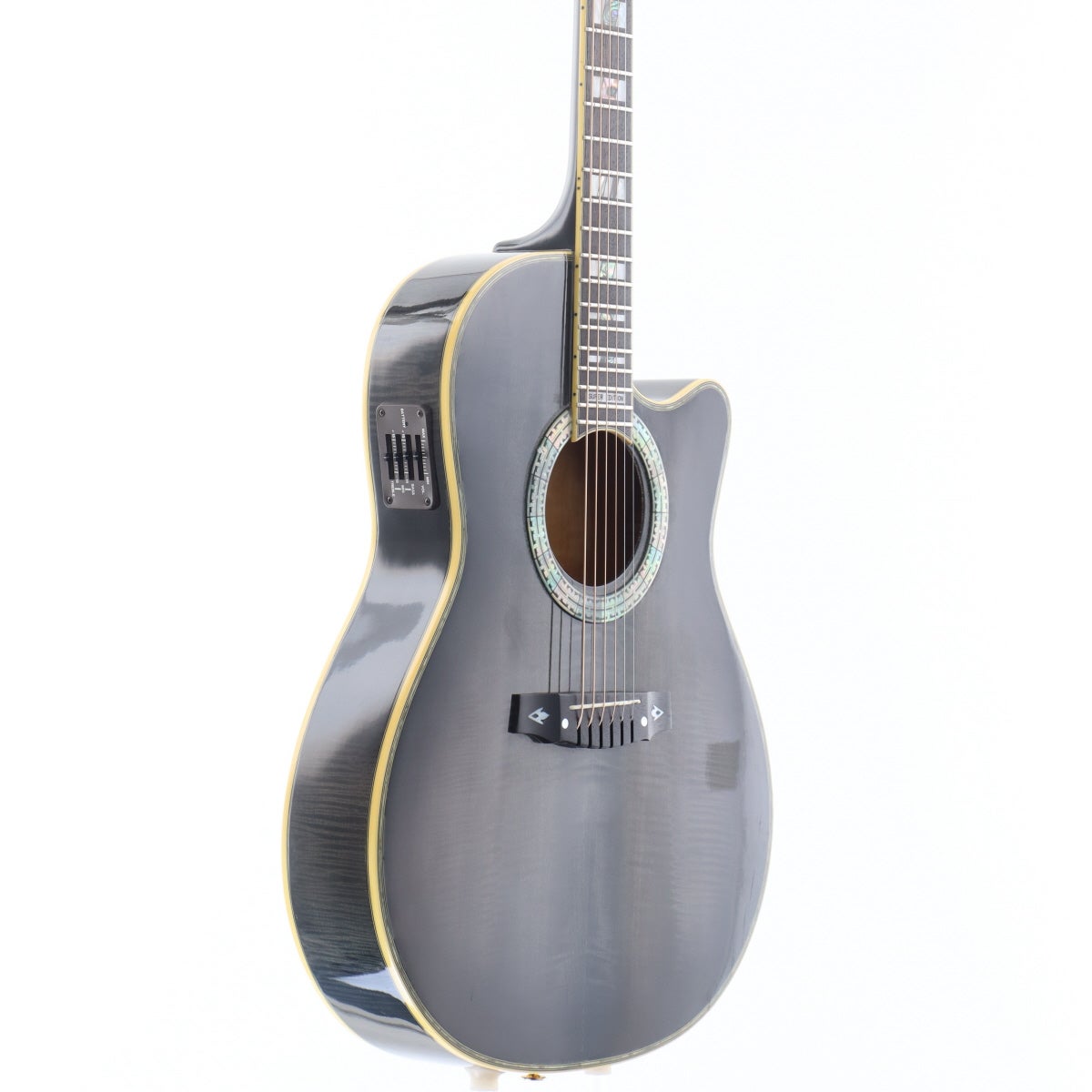 中古】Ibanez / AE-II / AE120 1991年製 Transparent Black Sunburst