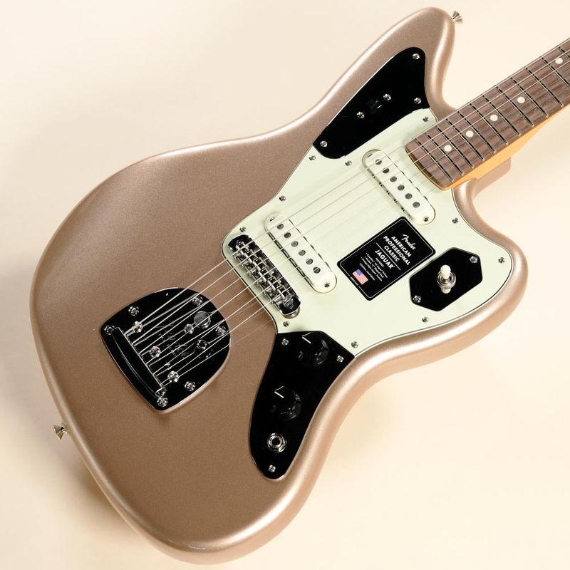 Fender / American Professional Classic Jaguar Rosewood Faded Firemist Gold[B級アウトレット]《渋谷店セール》【渋谷店】