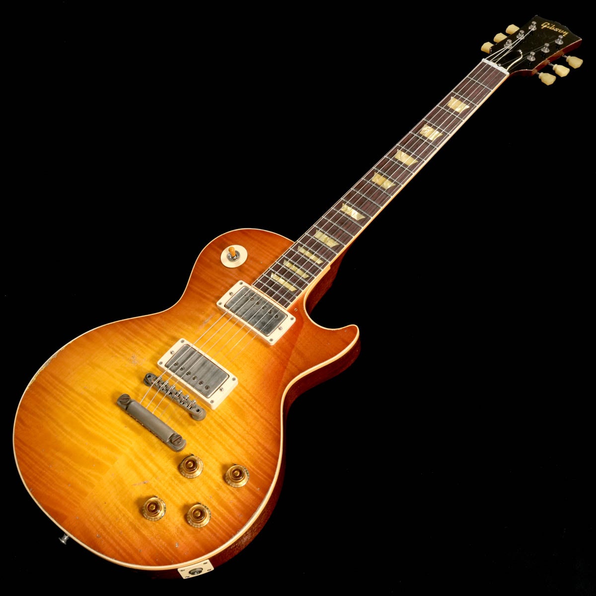 Gibson Custom / Limited Edition 1959 Les Paul Standard Reissue Heavy Aged Molten Amber Burst 사진 2
