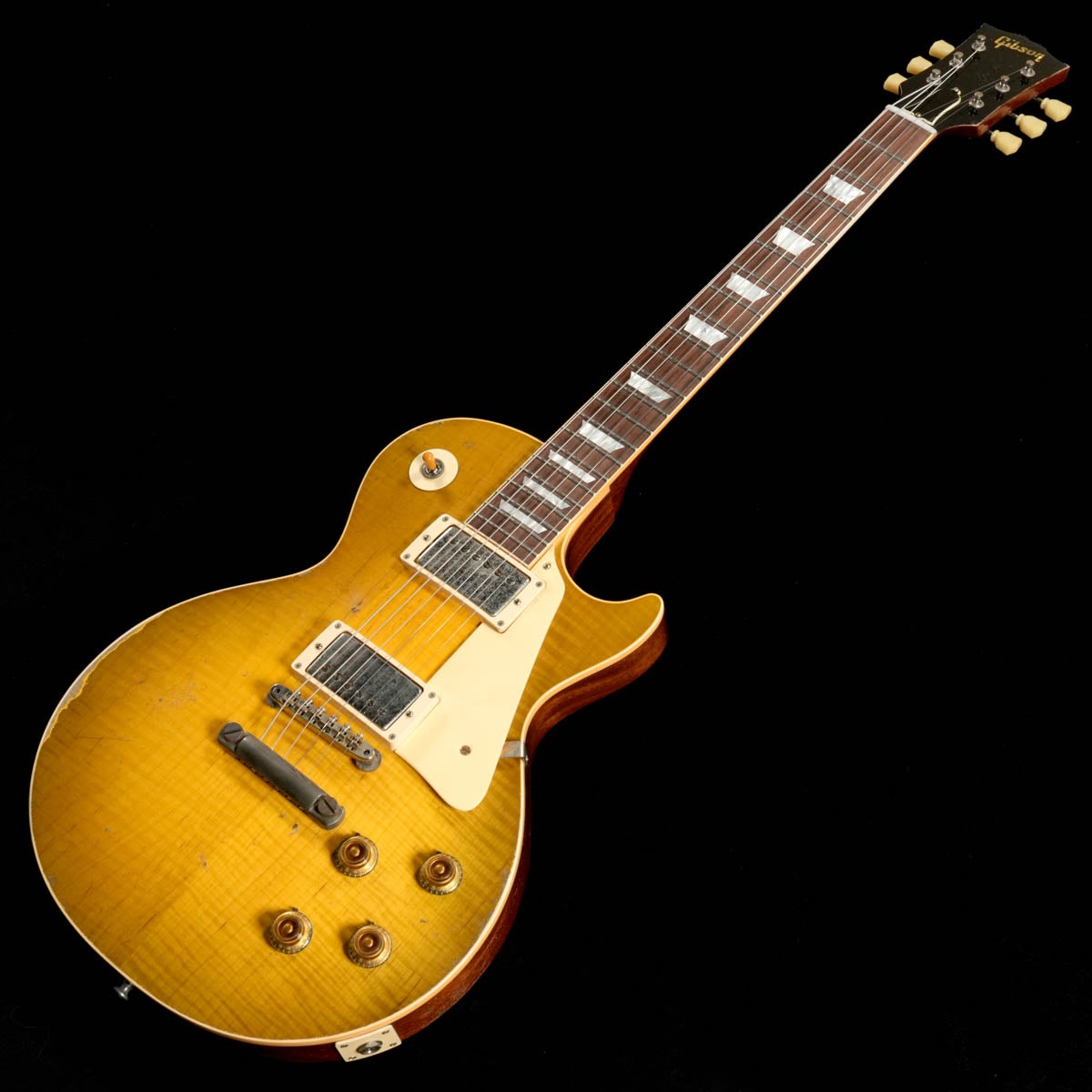 Gibson Custom / Murphy Lab 1959 Les Paul Standard Reissue Heavy Aged Green Lemon Fade 사진 2