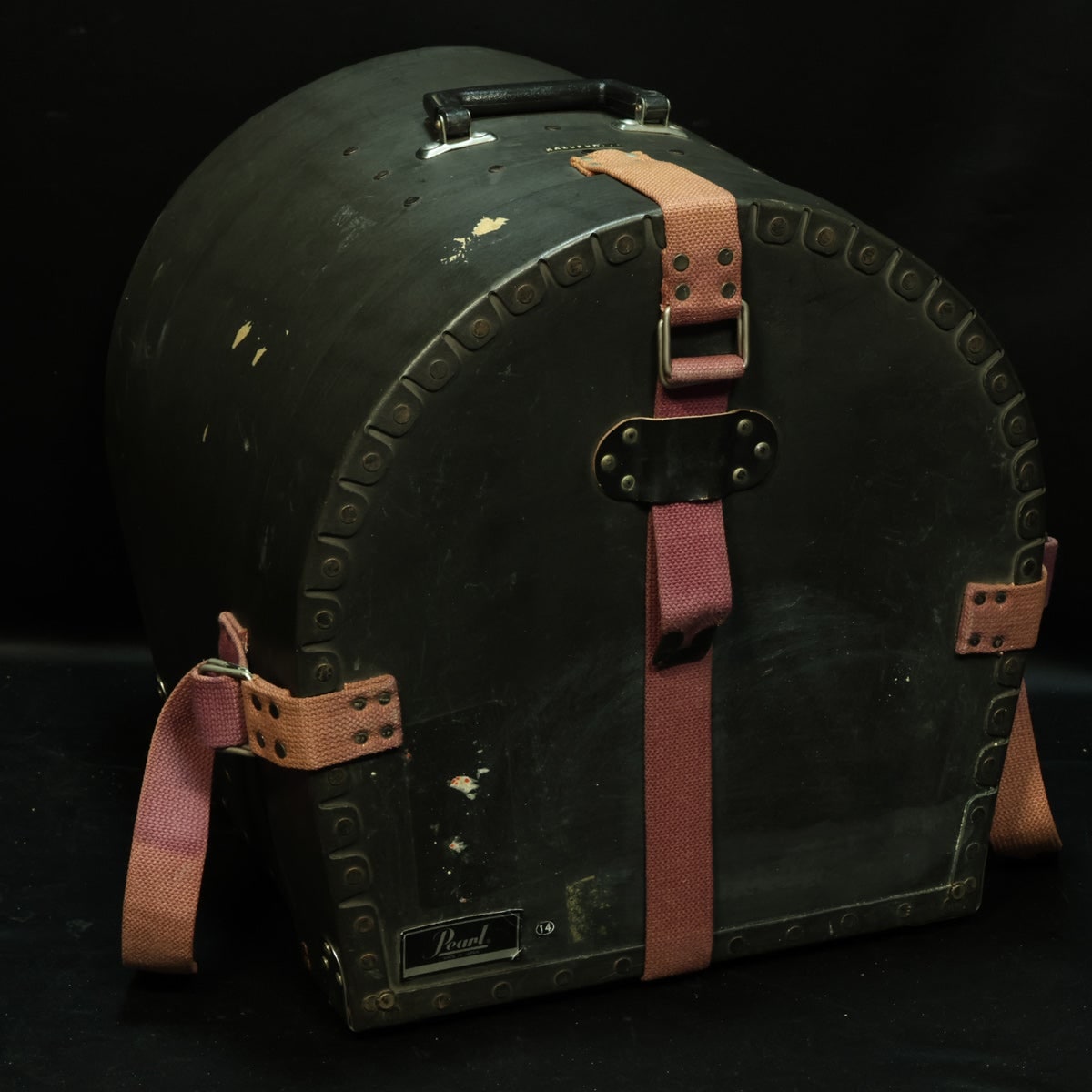 バラ売り可 ヨシムラ廃盤&Gomez10 ケース付 中古】PEARL / FIBER CASE 14 Floor Tom フロアタム用ファイバーケース