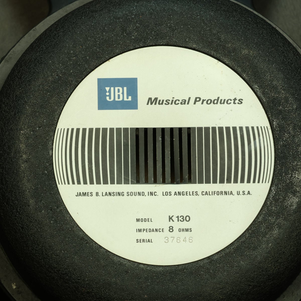 中古】JBL / K130 15INCH 8OHM スピーカーユニット 【福岡店
