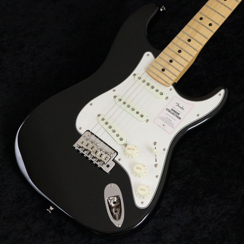 Fender / MIJ Junior Collection Stratocaster Maple Black 【御茶ノ水