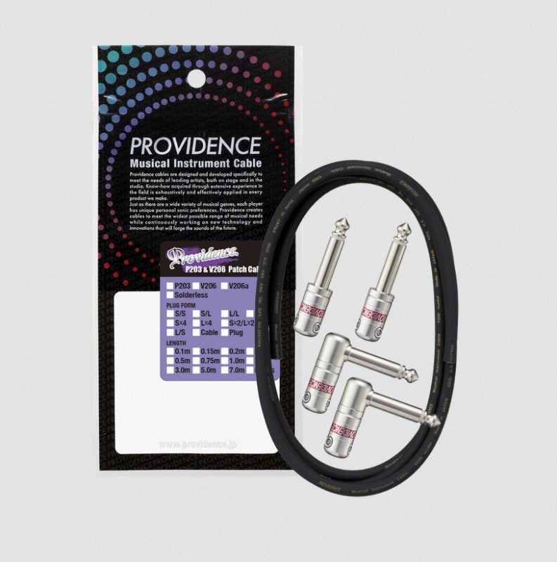 PROVIDENCE パープルパッチケーブル 8本セット スペシャルプライス）Providence / V206 