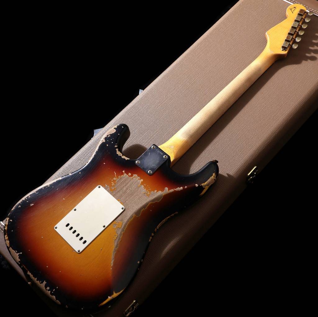 Fender Custom Shop / Master Built 1964 Stratocaster Heavy Relic 3-Color Sunburst by Kyle Mcmillin 사진 4