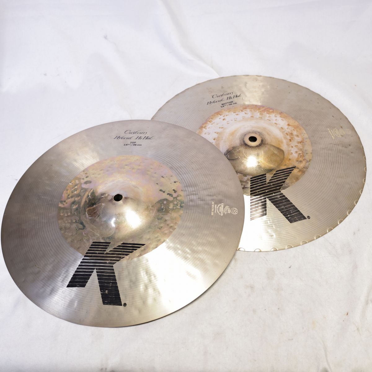 中古】ZILDJIAN / K.Custom Hybrid Hihat 14.25インチ 1102/1350