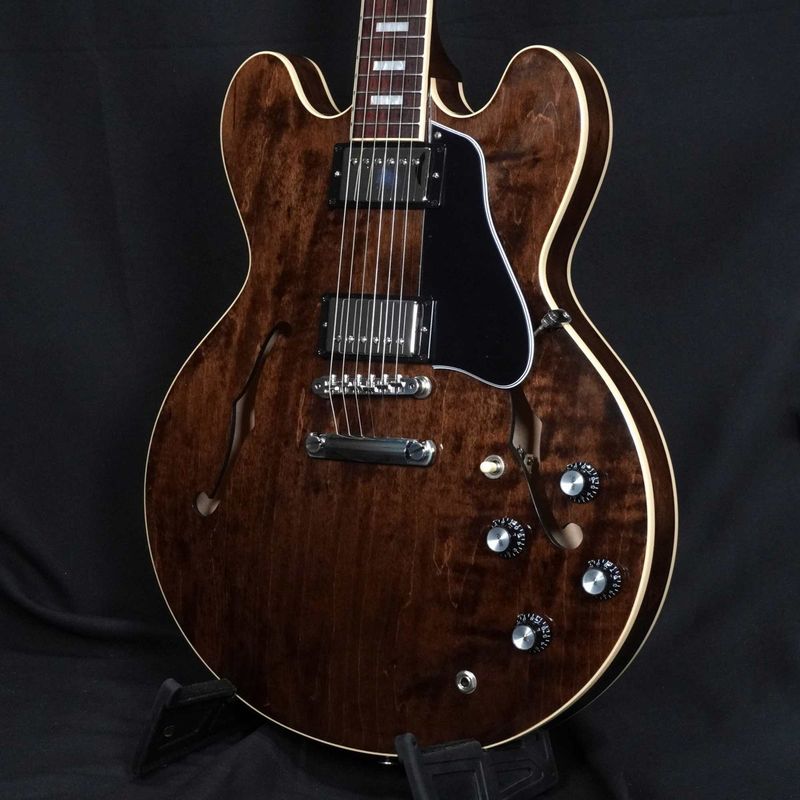 GIBSON USA / ES-335 60s Block Dark Walnut 【御茶ノ水本店FINEST GUITARS】