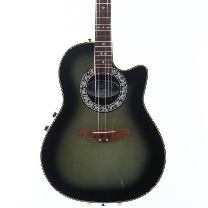 良好！Celebrity by Ovation CC57 エレアコギター　格安で 中古】Ovation / Celebrity CC57 Green Sunburst 【訳アリ】 【梅田店