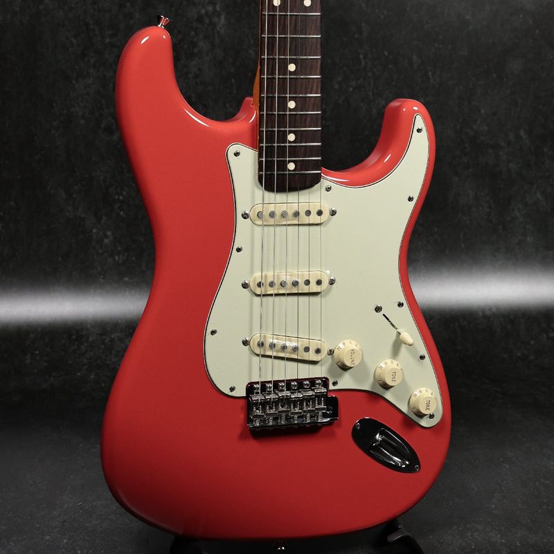 ギター Fender Limited Shigeru Suzuki Strat Fender / Limited Shigeru Suzuki Stratocaster Rosewood Fiesta Red