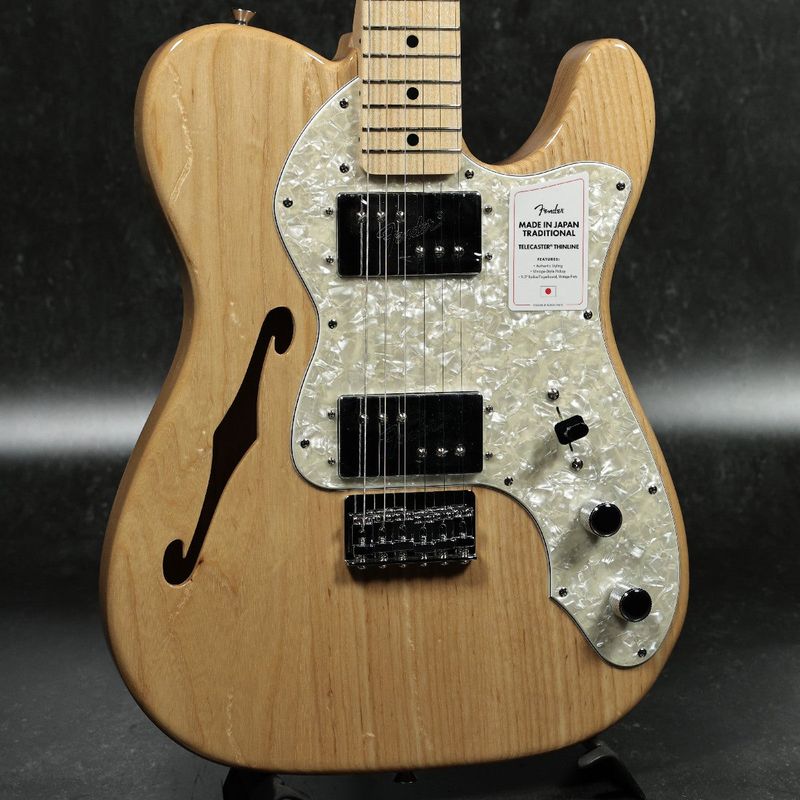 ギター Fender Japan TELECASTER THINLINE Fender / Made in Japan Traditional 70s Telecaster Thinline Natural