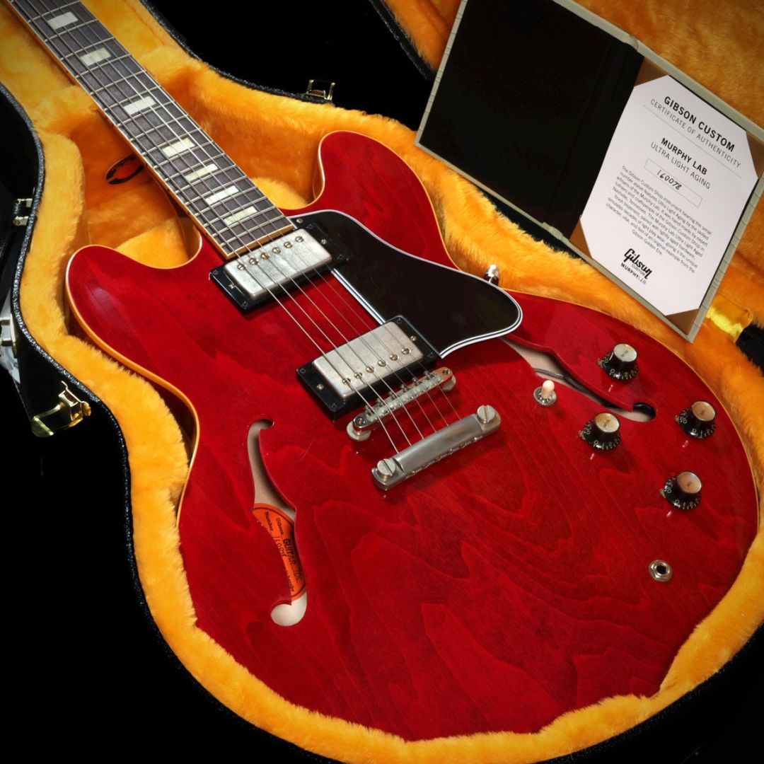 Gibson Custom / Murphy Lab 1964 ES-335 Reissue Ultra Light Aged 60s Cherry 【중량: 3.57kg】