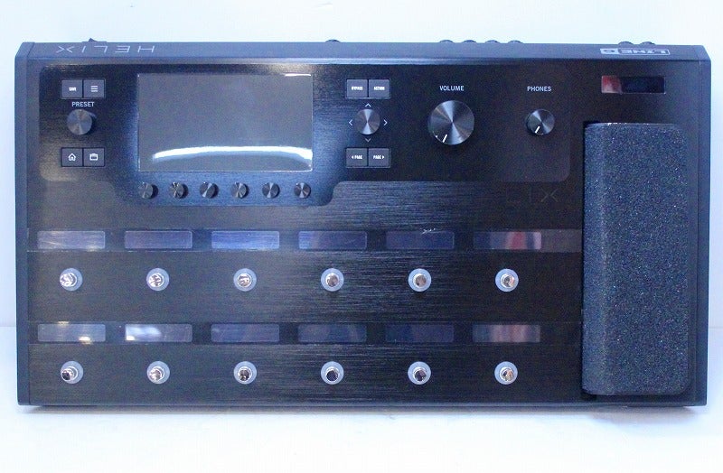 中古】LINE6 / HELIX FLOOR Amp and Effects Processor + GATOR製専用