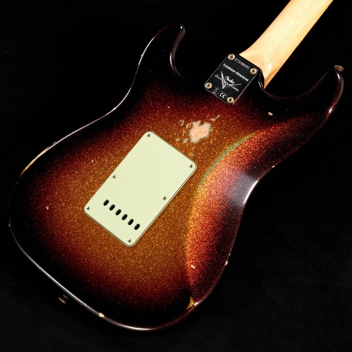 Fender Custom Shop / Limited Edition 1960 Stratocaster Relic Matching Head 3-Tone Sunburst Sparkle 사진 2