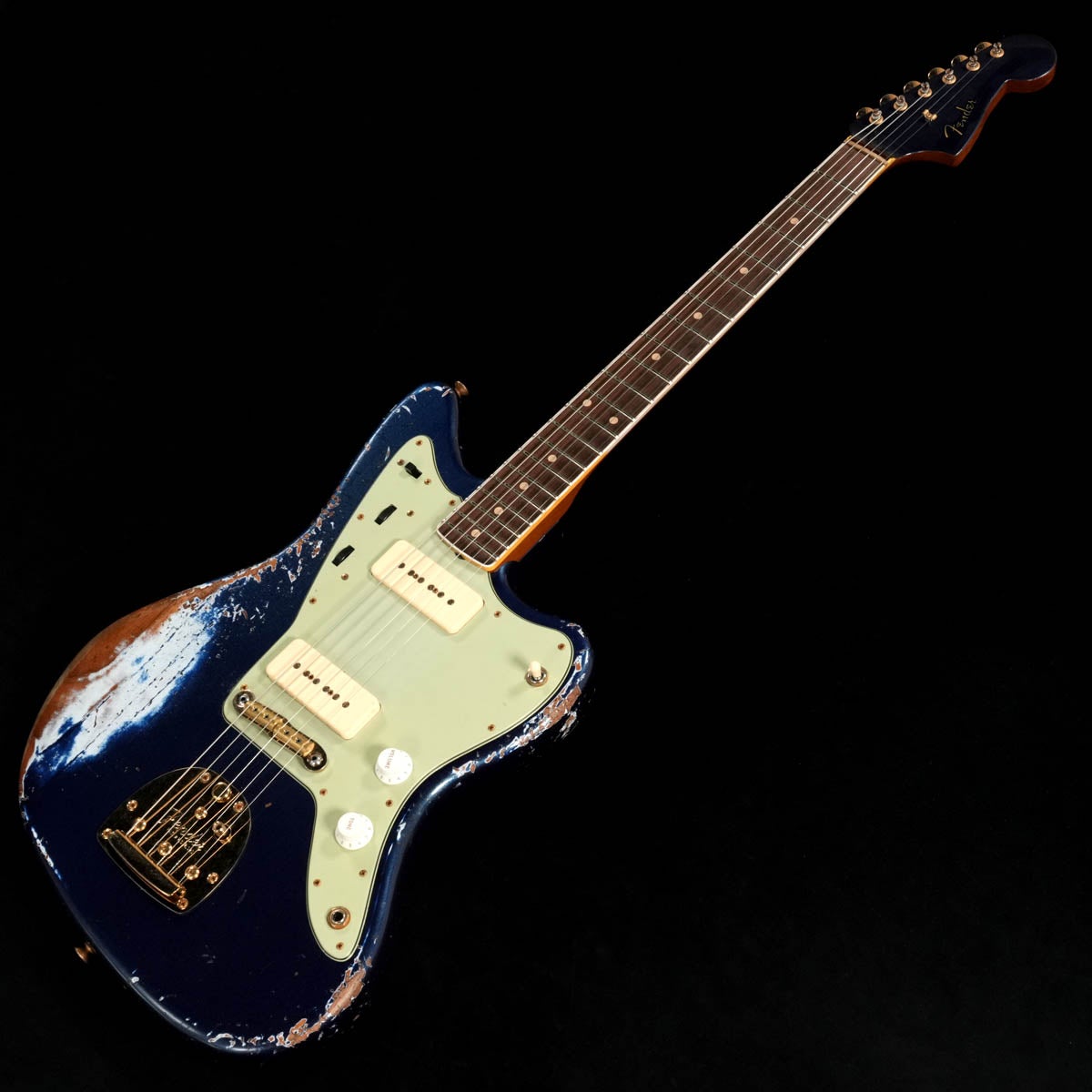 Fender Custom Shop / Custom Built Custom Jazzmaster Heavy Relic Matching Head Baltic Blue 사진 4