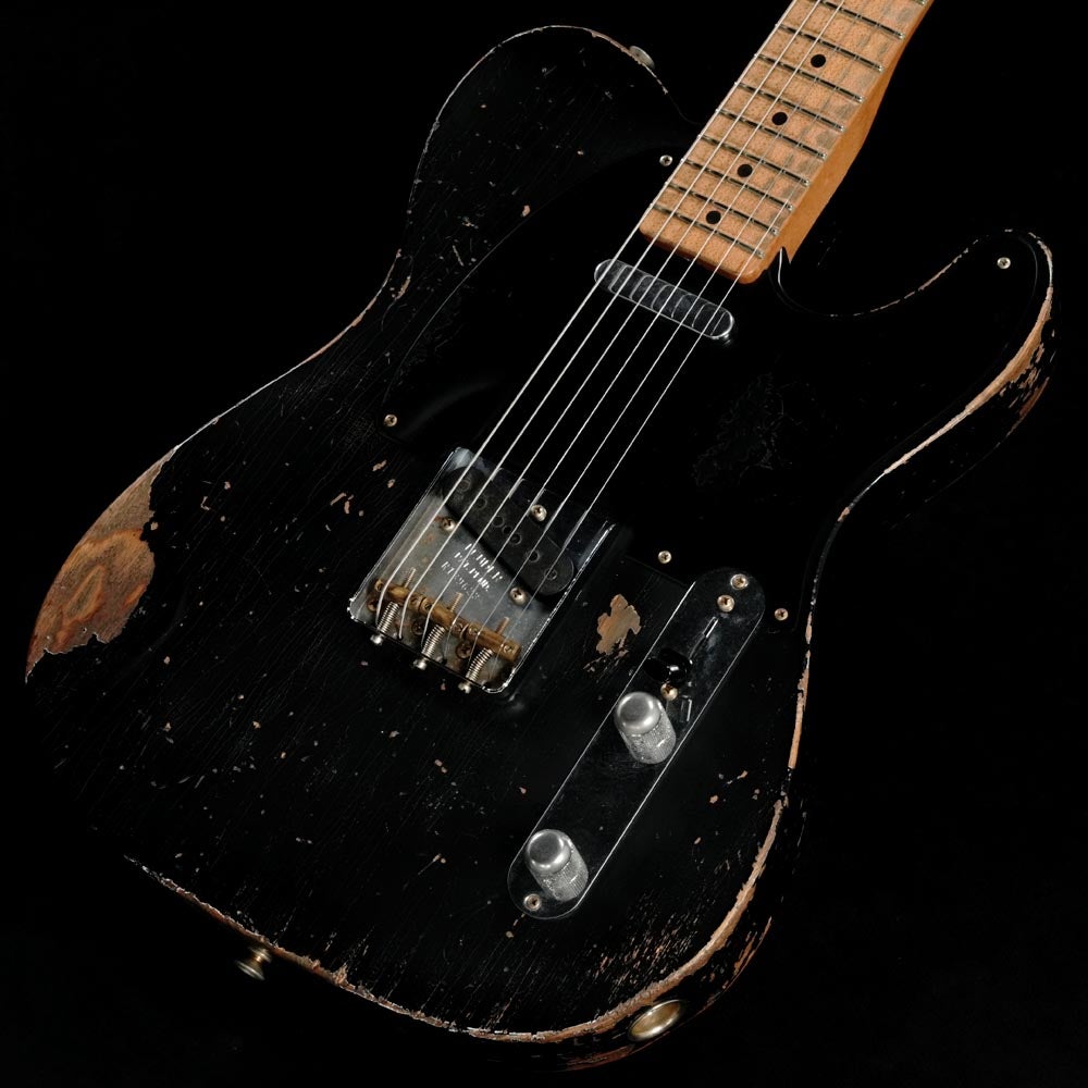Fender Custom Shop / Master Built 1958 Telecaster Relic Black/Maple Fingerboard by Greg Fesller 2025