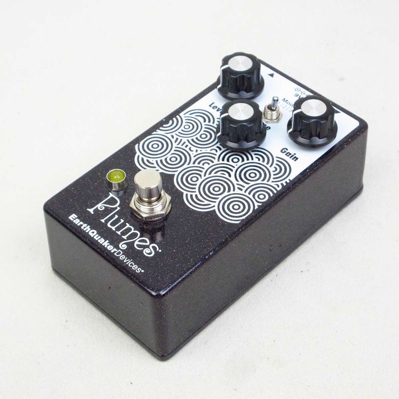 EarthQuaker Devices Plumes 本体のみ 中古】EarthQuaker Devices / Plumes Black Sparkle オーバードライブ