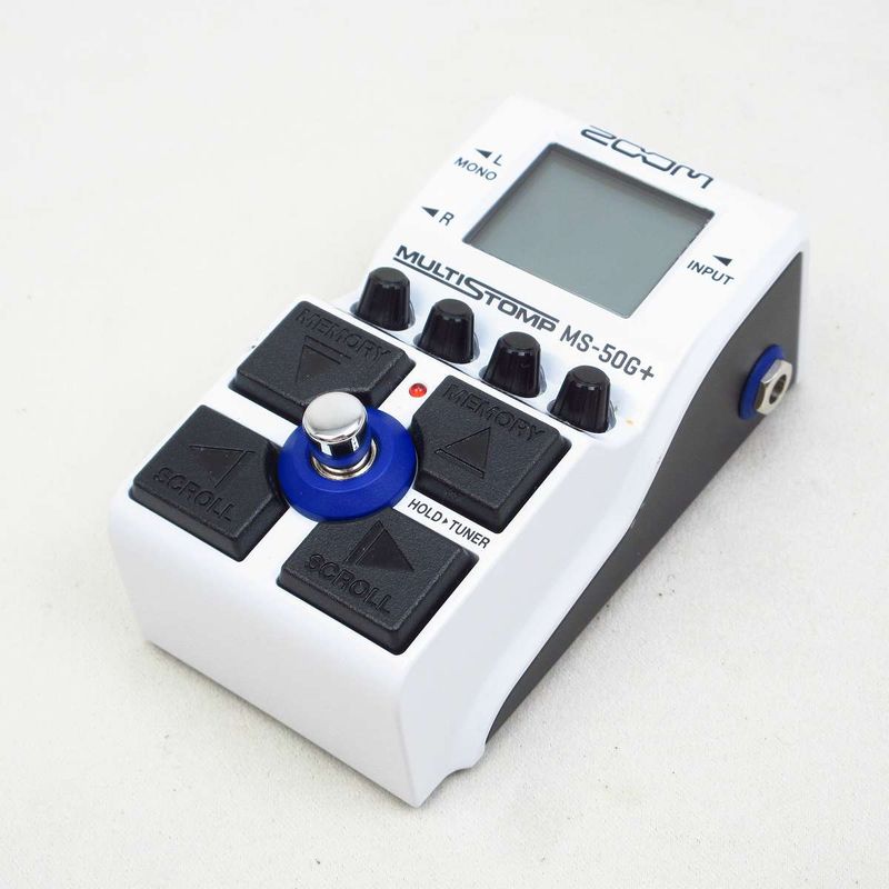 【中古美品】ZOOM MS-50G+ MultiStomp 　エフェクター 中古】ZOOM / MS-50G+ MultiStomp Guitar Pedal マルチエフェクター