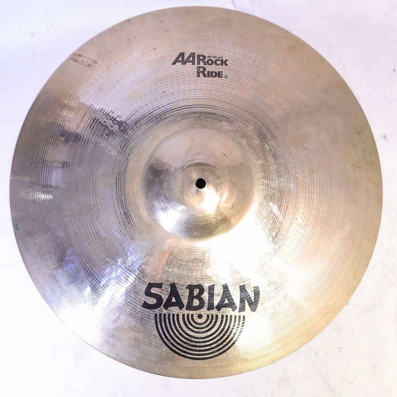 SEV ピラーリジット中古　4枚 中古】SABIAN / AA Rock Ride Brilliant 20インチ 2791g セイビアン