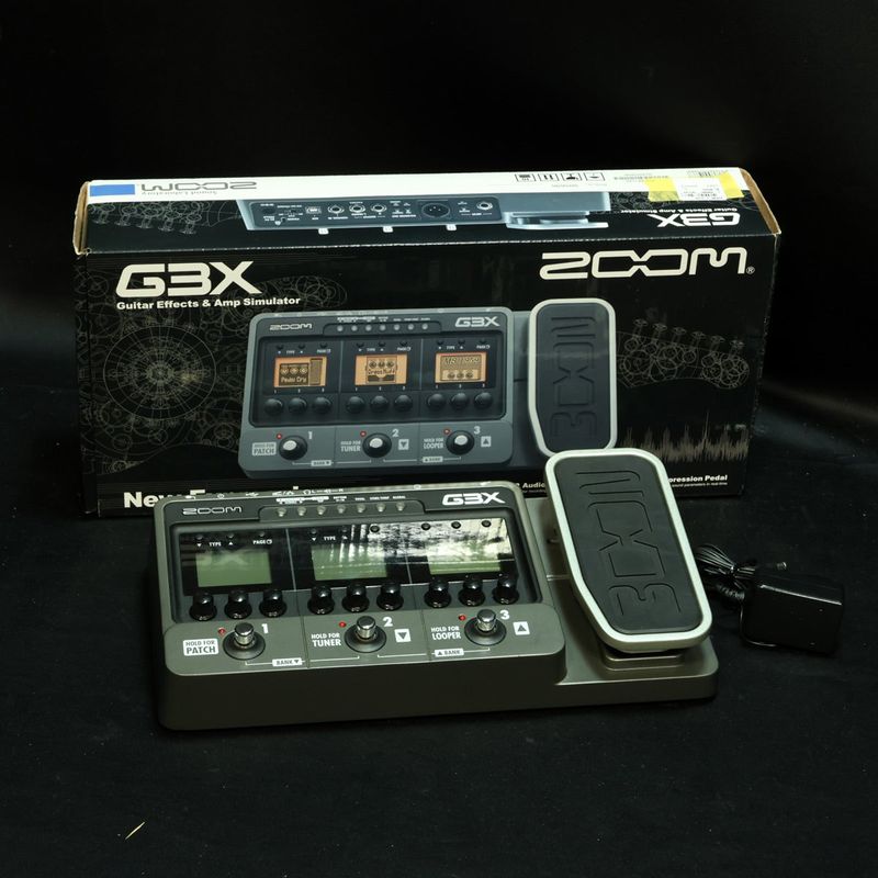 中古】ZOOM / G3X Guitar Effects & Amp Simulator マルチエフェクター
