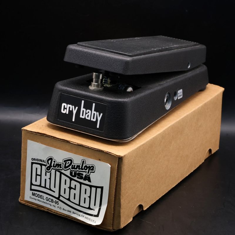 Dunlop Cry Baby GCB-95 ワウペダル 本体 led増設済み 中古】JIM DUNLOP / GCB-95 Crybaby ワウペダル 【福岡店