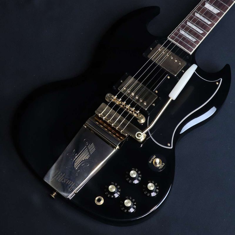 Gibson USA / Exclusive SG Standard 61 Maestro Vibrola T-Type Pickups Ebony / Gold Hardware 【横浜店】【S/N:204460064】【3.43kg】