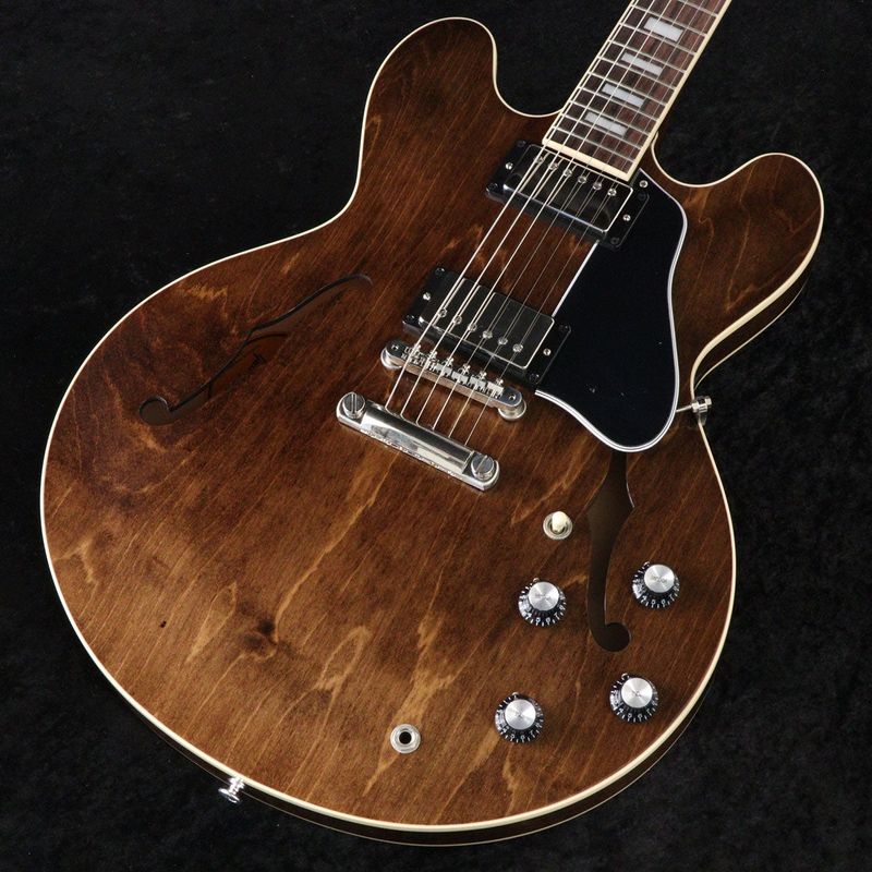 Gibson / ES-335 60s Block Dark Walnut 【御茶ノ水本店】 | セミアコ