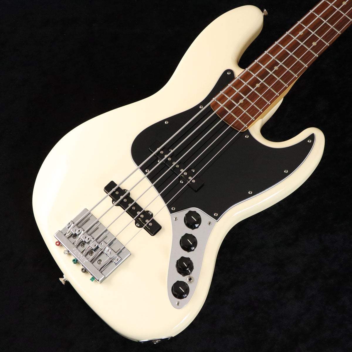 中古】Fender Mexico / Deluxe Active Jazz Bass V Olympic White 2021