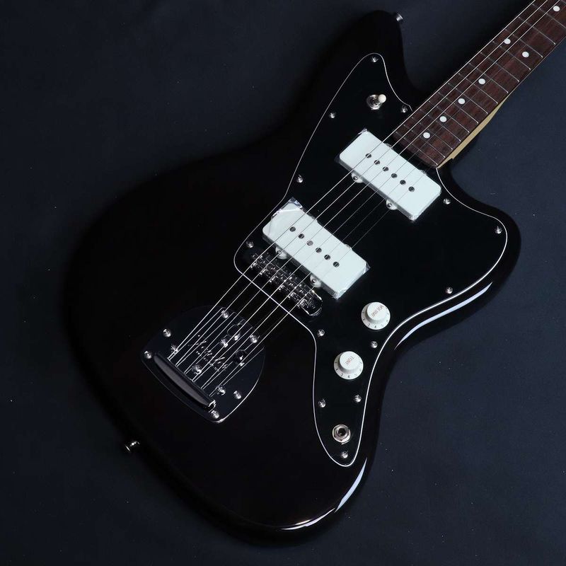 ギター Fender FSR Jazzmaster Alder Trans Black Fender / FSR Collection Hybrid II Jazzmaster Alder Trans Black