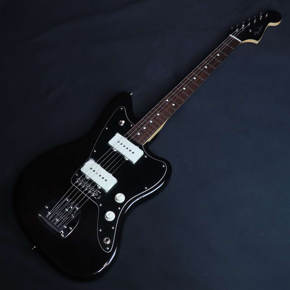 ギター Fender FSR Jazzmaster Alder Trans Black Fender / FSR Collection Hybrid II Jazzmaster Alder Trans Black