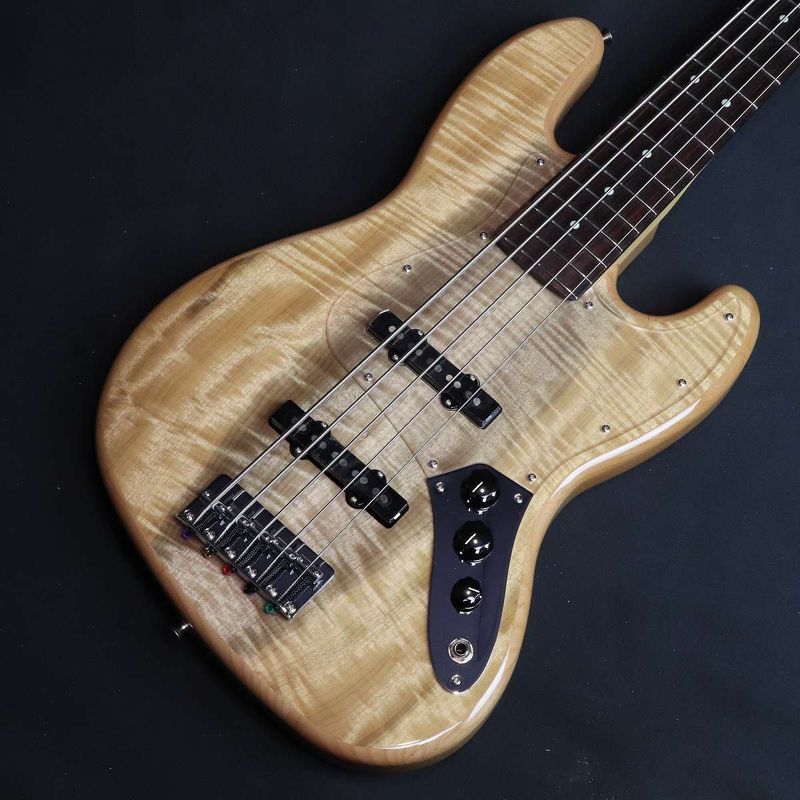 Fender / ISHIBASHI FSR MIJ Hybrid II Jazz Bass V Myrtle Top Alder