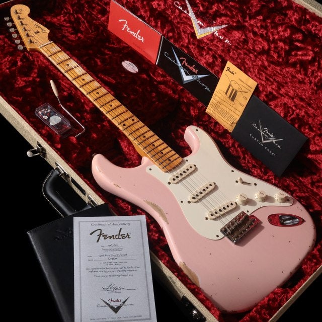中古】Fender Custom Shop / 1956 Stratocaster Relic Shell Pink