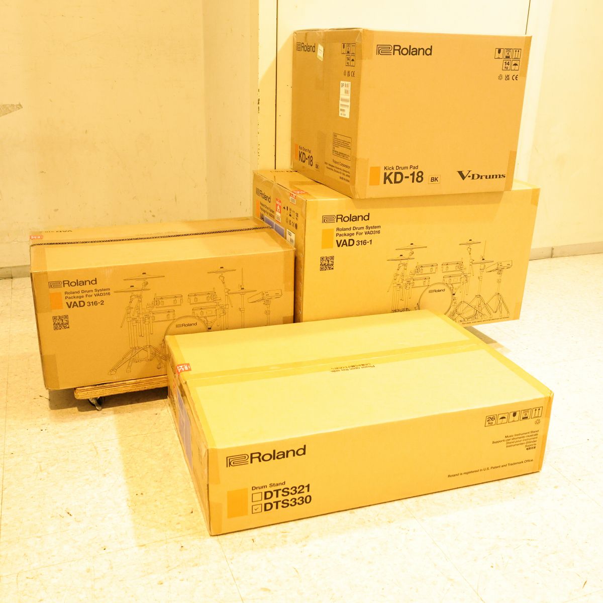 中古】ROLAND / VAD316 V-Drums アコースティックデザイン 未使用品