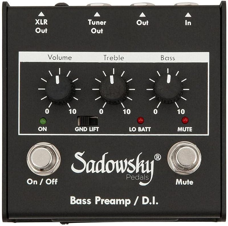 Sadowskyベース内蔵のエレクトロニクスをエフェクトペダルに