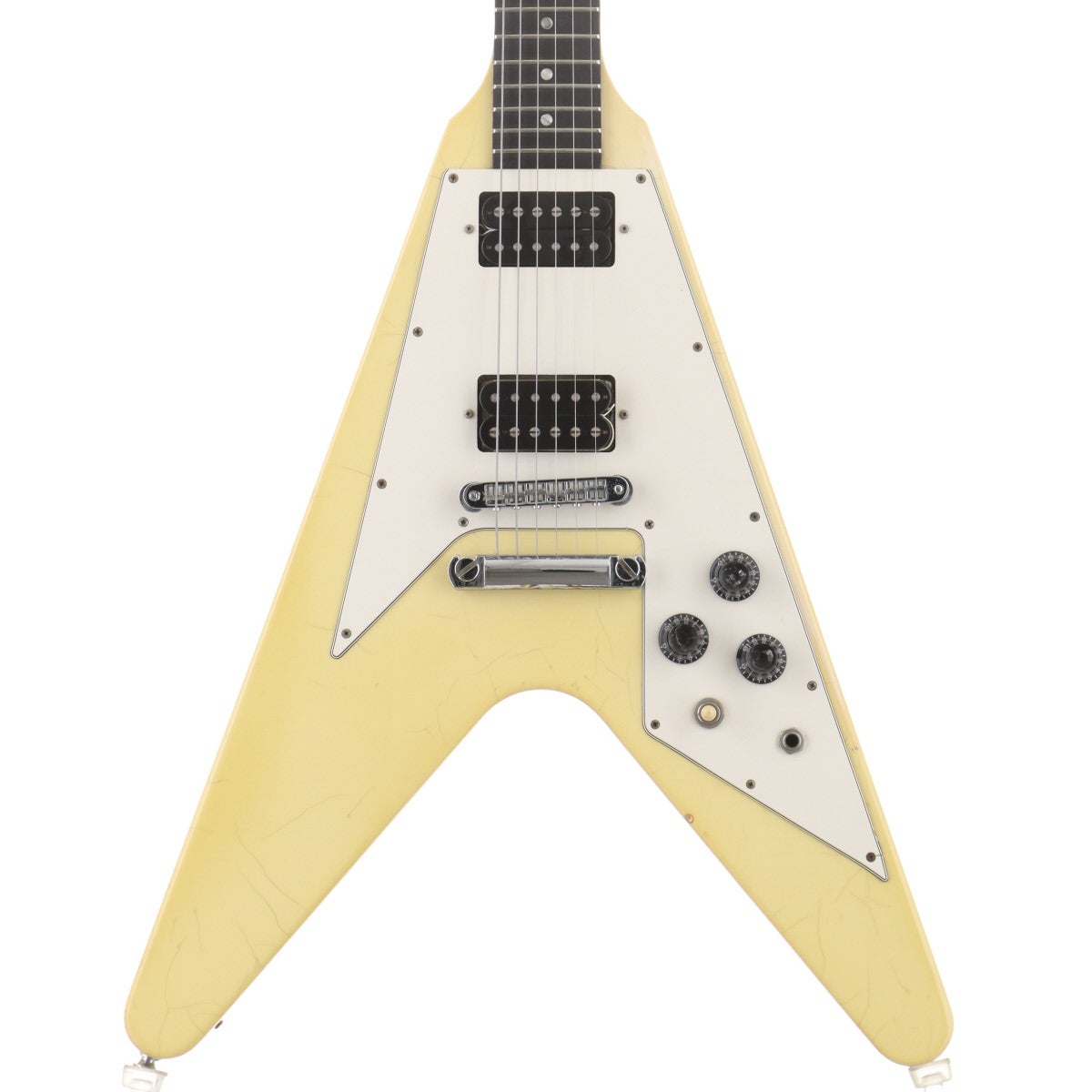 Maison SGスタイル エレキギター アイボリー　中古　現状品　ジャンク品 中古】Gibson USA / Flying V 67 Reissue Classic White 【御茶ノ水
