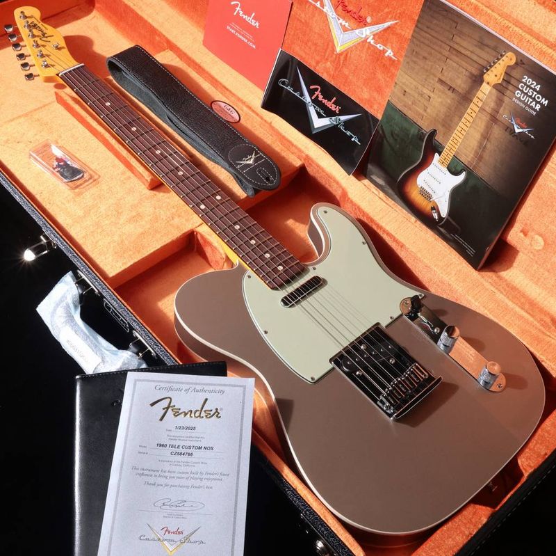 Fender Custom Shop / 1960 Telecaster Custom NOS Shoreline Gold