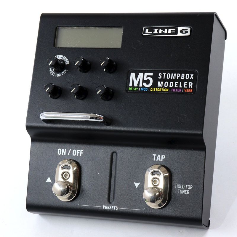 line6 m5 stomp box【動作確認済み】マルチストンプ エフェクター 中古】LINE6 / M5 / Stomp Box Modeler 【池袋店】 | フロアタイプ