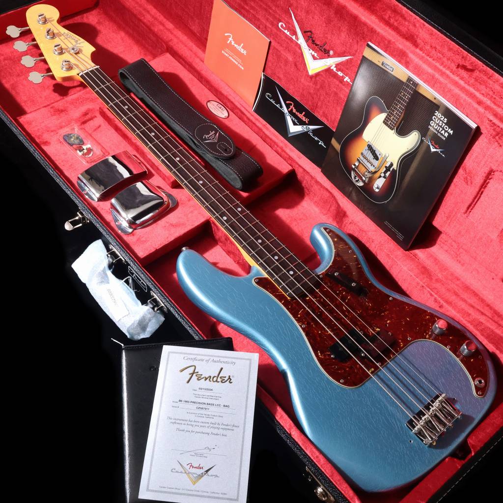 Fender Custom Shop / 1965 Precision Bass DLX Closet Classic Blue