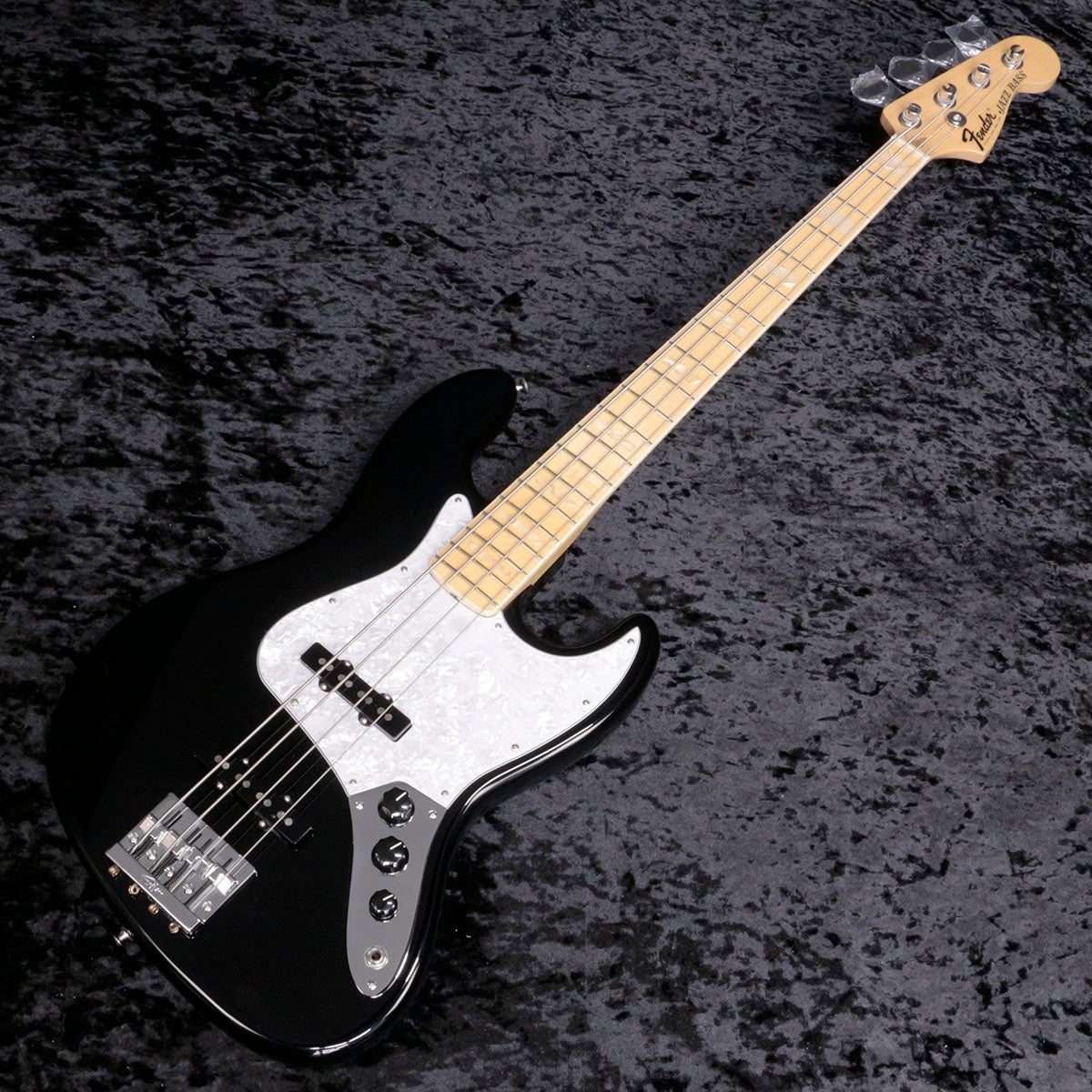 レフティー Legend （PU等アップグレード済）ジャズベース お買得！ Fender / Geddy Lee Jazz Bass Maple Fingerboard Black 【B級