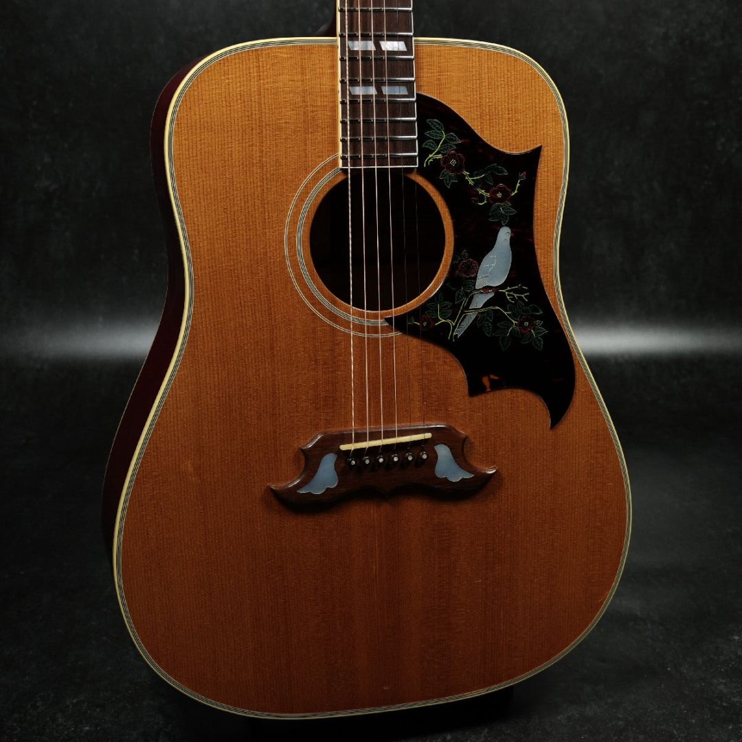 超ロックGibson USA Dove 1991 アコースティックギター　PU付 中古】Gibson USA / Dove Natural Top & Antique Cherry S&B 1991