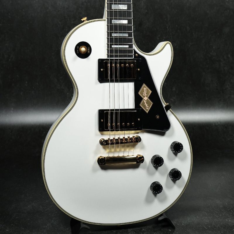 Epiphone / Inspired by Gibson Custom Les Paul Custom Alpine White
