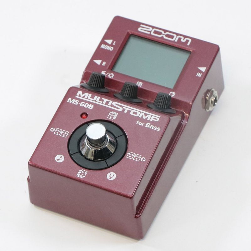 【中古】ZOOM MULTISTOMP MS-60B ベースエフェクター 中古】ZOOM / MS-60B MultiStomp Bass Pedal マルチエフェクター