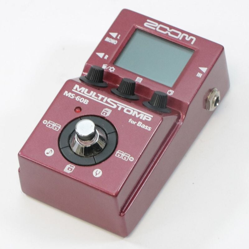 中古】ZOOM / MS-60B Multi Stomp Bass Pedal ベース用 マルチ