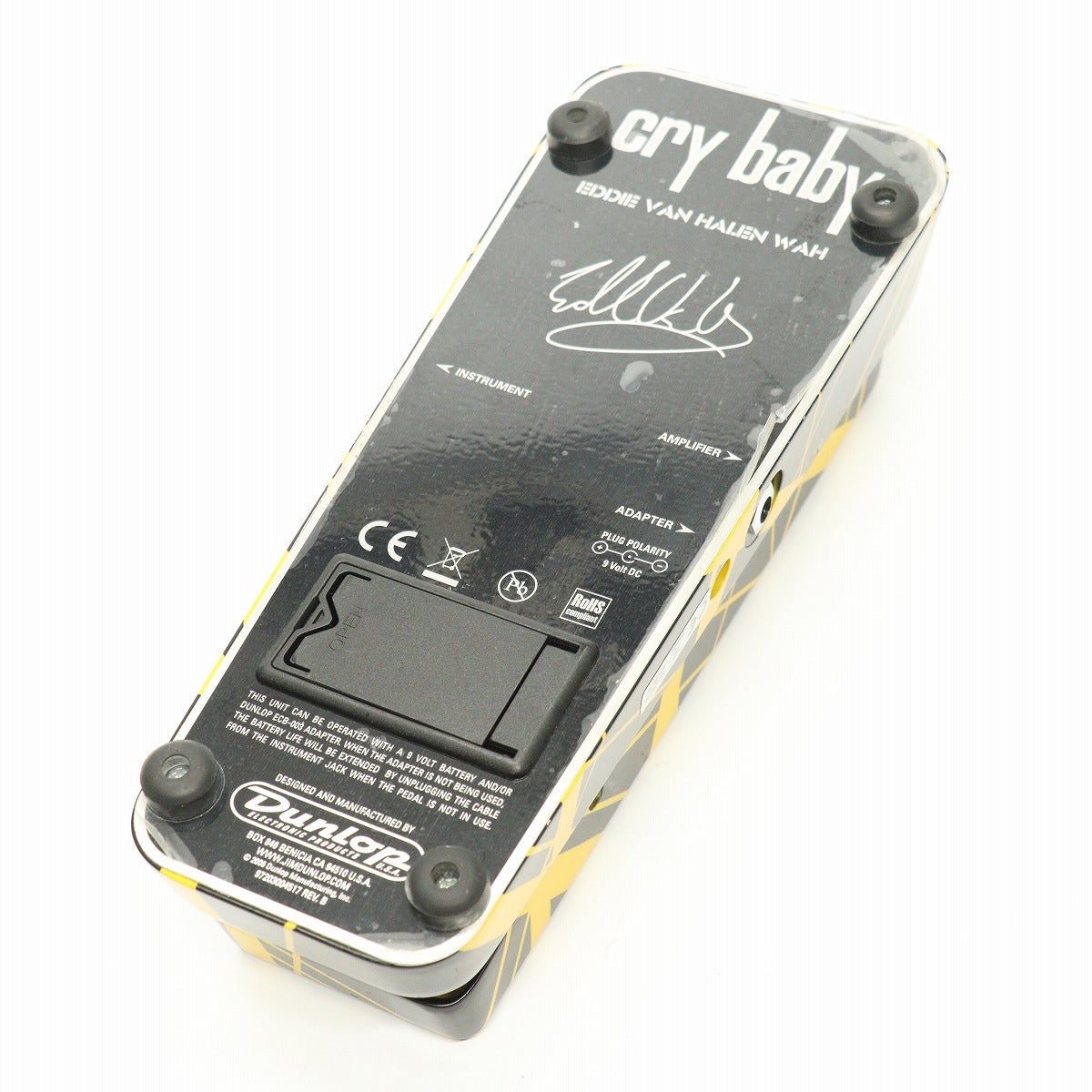中古】JIM DUNLOP / EVH95 / Eddie Van Halen Signature Wah 【心斎橋