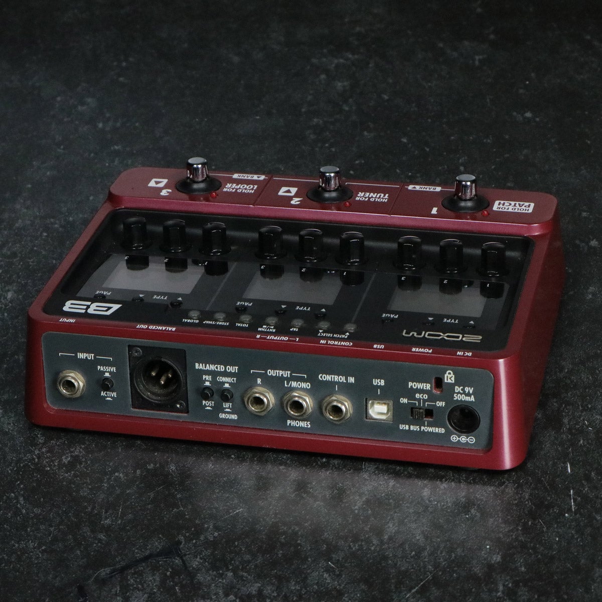 中古】ZOOM / B3 Bass Effects & Amp Simulator ベース用 マルチ